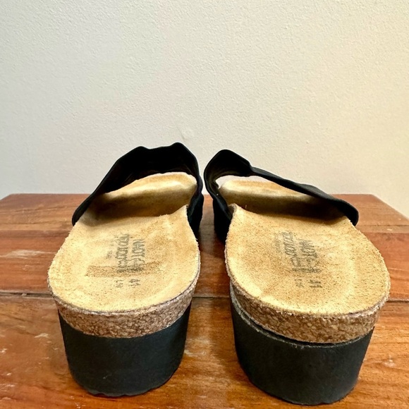 Naot Black Alana Slide Sandal in Koru Collection Tampa size 41 - Picture 2 of 8